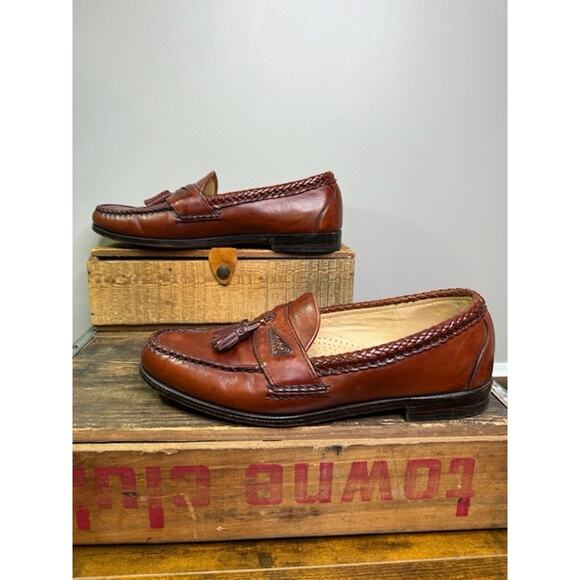 GORGEOUS ALLEN EDMONDS "MAXFIELD" USA MADE LOAFERS 11.5D - Picture 1 of 3